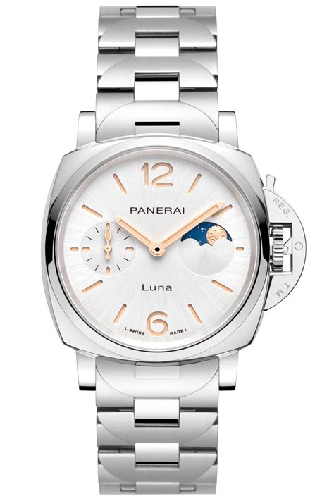 panerai silver dial|cost of panerai watch.